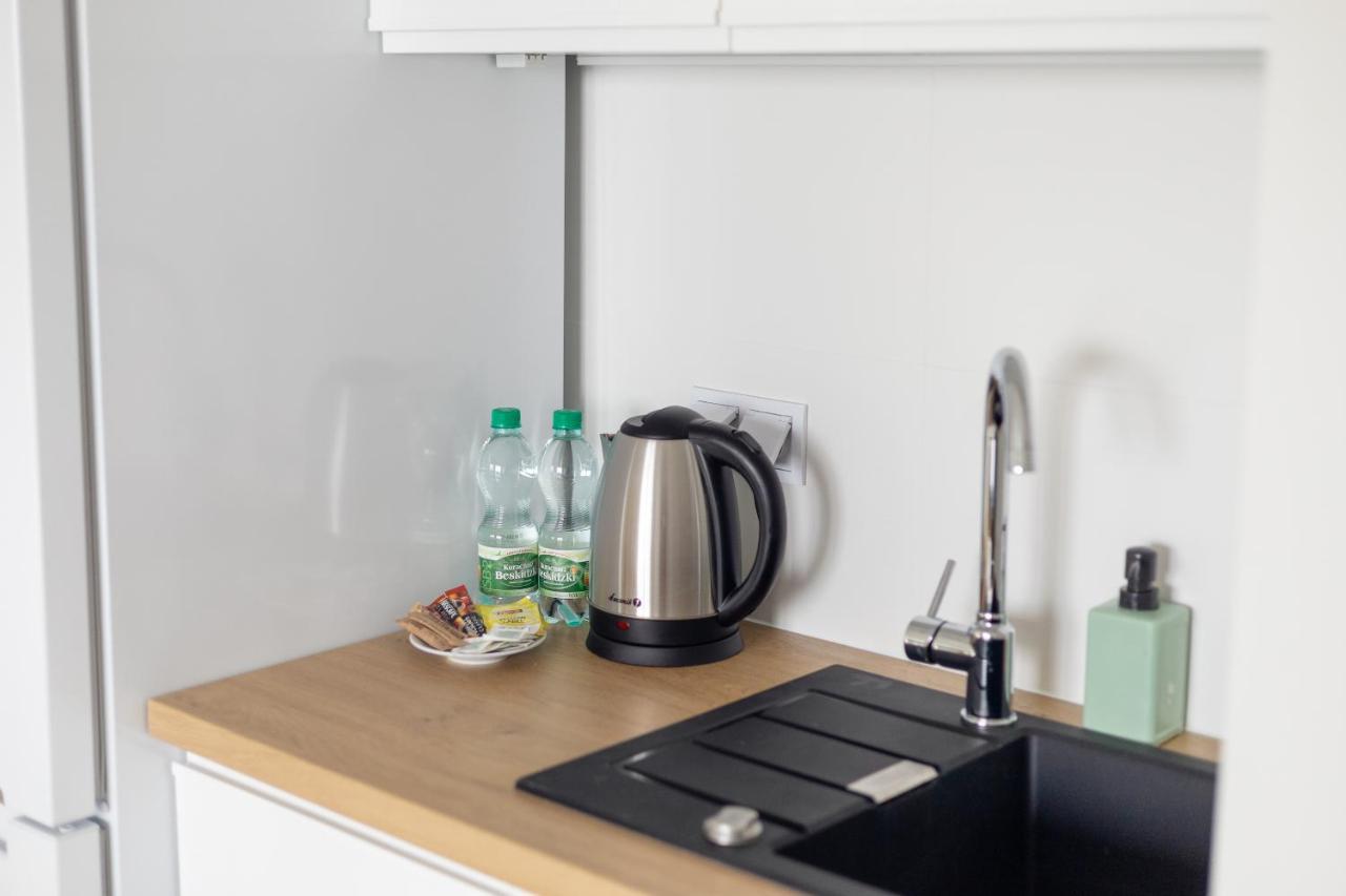 Wola Chic Blue Apartment 바르샤바 외부 사진