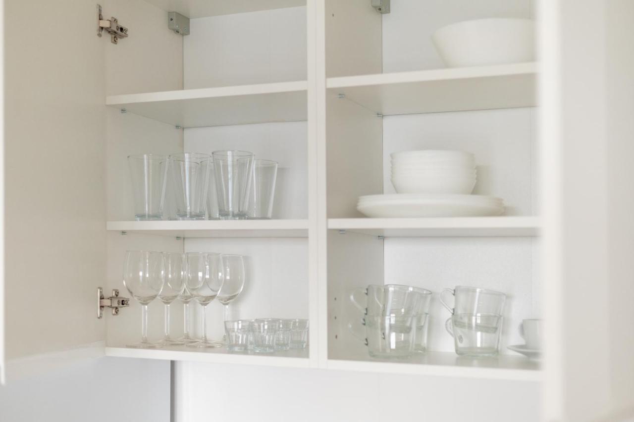 Wola Chic Blue Apartment 바르샤바 외부 사진