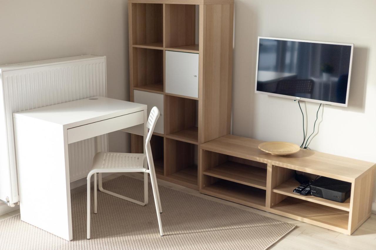 Wola Chic Blue Apartment 바르샤바 외부 사진